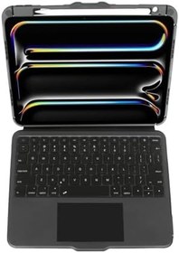 Resim Targus THZ988TR VersaVu iPad Pro 11 inch (M5/M4) Aydınlatmalı Bluetooth Türkçe Klavyeli Kılıf 