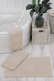 Resim ELART Lina Ayak Havlusu (50x70 cm) Bej - Bej 