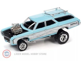 Resim 1:64 Johnny Lightning 1969 Chevrolet Impala Kingswood Estate 