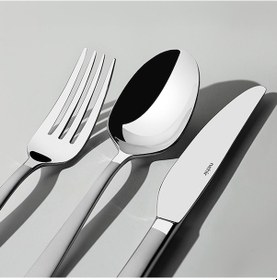 Resim Nehir Deniz Saten 6 Kişilik 36 Parça Çatal Kaşık Bıçak Takımı 