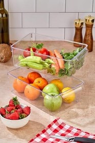 Resim 2 Li Buzdolabı Organizeri & Buzdolabı Düzenleyici 4,5 lt 