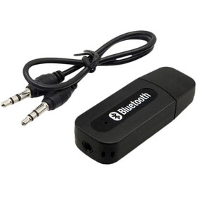 Resim Streak Bluetooth Usb Aux Kit Bluetooth Alıcı Müzik Dinleme Android Ios 