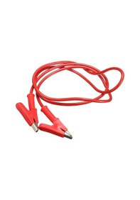 Resim Aracı Çift Uçlu Klipler Timsah Kablo Timsah Jumper Tel Test Kabloları Kelepçe 100 Cm 