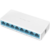 Resim Pazarcan Mercusys Ms108 10/100 Mbps 8 Port Ethernet Switch 