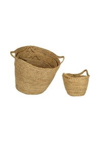 Resim Vitale 5'li Çamaşır Sepeti Takımı Ak.jj0012 Hasır 