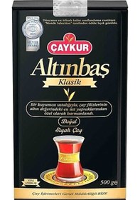 Resim Çaykur Altınbaş Klasik Doğal Siyah Dökme Çay 500 G 