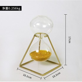 Resim Symbee Güncel Minimalist Kuzey Avrupa Ev Dekoru - Altın Boncuklu Kelepçe Sandık, Masaüstü Dekoratif Alet, Dayanıklı Malzemeyle Ev Dekorasyonu Hediyesi 