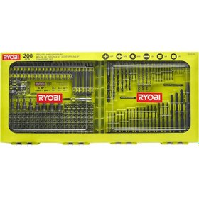 Resim Ryobi Rakdd200 200 Parça Delme Ve Vidalama Seti 