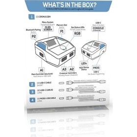 Resim Cronus Zen Console Gaming Ps4-ps5- Xbox Yeni Nesil Macro Klavye Mouse Dönüştürücüsü 