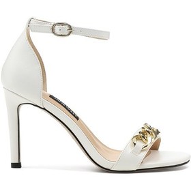 Resim Nine West Ilıke 2fx Beyaz Kadın Topuklu Sandalet 000000000101080397 Beyaz 