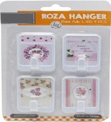 Resim 4 lü Roza Yapışkanlı Askı 4,5X6cm 