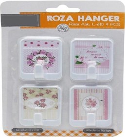 Resim 4 lü Roza Yapışkanlı Askı 4,5X6cm 