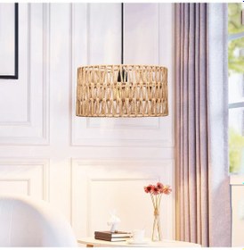 Resim Homing El Yapımı Sarma Sarkıt Avize Bej Sl015 Bej 