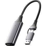 Resim MT98 HDMI 1080P 60Hz Ekran Video Capture Görüntü Yakalama Kartı Oyun Kayıt (MT98 2in1 Uçlu Kablo) 