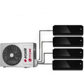 Resim Arçelik 4+1 İnverter 12+12+12+12 30000 Btu\u002Fh A Enerji Sınıfı R32 İnverter Multi Split Duvar Tipi Klima 