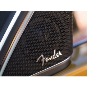 Resim Fender Hoparlör Krom Metal 3M Logo Amblem 2 Li Set 