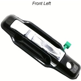 Resim Dashanshop Kıa Sorento 2003-2009 Ön Sol Abs Kapı Kolu Parlak Bitim 826503e021 