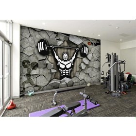 Resim Spor Salonu Duvar Kağıdı (361193076) 