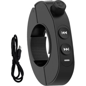 Resim Parallax Motosiklet Gideri Denetleyicisi Bluetooth Kablosuz Medya Denetleyicisi Bisiklet Gidon Su Geçirmez Medya Uzaktan (Yurt Dışından) 