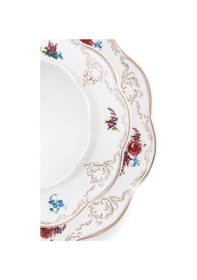 Resim Maxx Doria Garden Collection Florin 12 Kişilik 58 Parça Yemek Takımı Pa2124 Beyaz 