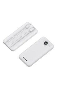 Resim Torima TRM-1015 Beyaz 10000mAh 2 Çıkışlı Taşınabilir Hızlı Şarj Dijital Göstergeli Powerbank 