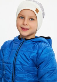 Resim Babygiz Erkek Kız Bebek Çocuk Ponponlu Bere Yumuşak Çift Katlı %100 Doğal Pamuklu 