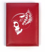 Resim HEDİYEDİYE Flyhead Kırmızı Ruhsat Kabı 