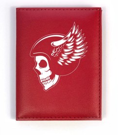 Resim HEDİYEDİYE Flyhead Kırmızı Ruhsat Kabı 