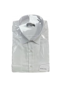 Resim Pilot Gömlek Uzun Kollu Polyester Su İtici Kumaş Beyaz 