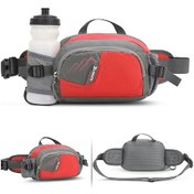 Resim Reedark koşu Ve Bisiklet İçin Pratik Su Mataralı Bel Çantası - Outdoor Spor Aktivitelere Uygun Kırmızı 