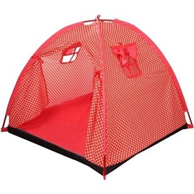 Resim Abbie Lx Muhteşem Serisi Çocuk Oyun Çadırı Kırmızı 