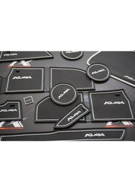 Resim Ford Kuga 2013 2016 Araç Içi Silikon Kaymaz Ped Kaplama Seti (547223693) 