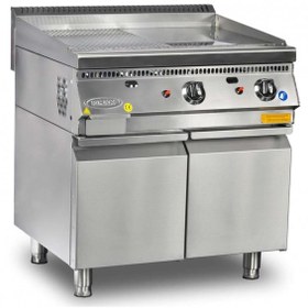 Resim Pimak Doğalgazlı Izgara (OLUKLU) 900 Seri 40X90x85 CM 