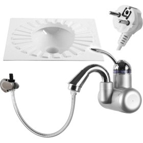 Resim Özbience Elektrikli Taharet Ani Su Isıtıcılı Musluk, Hijyenik ve Pratik Kullanım 