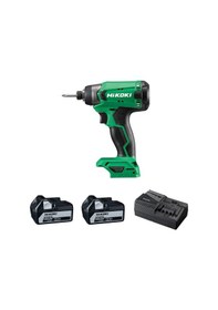 Resim Hikoki WH18dA-5.0 18V/5.0AH 140NM Çift Akülü Şarjlı Darbeli Vidalama 