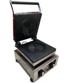 Resim ÖZEN ENDÜSTRİYEL MUTFAK Mars Model 16 Cm Çiçek Waffle Makinesi Döküm Papatya Waffle Makinesi Sanayi Cafe Kafe Tipi 