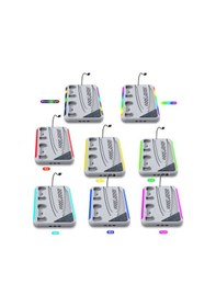 Resim Ps5 Slim Ve Tüm Modeller İçin Multi Fonksiyon Soğutma Ve Şarj Ünitesi Uyumlu 