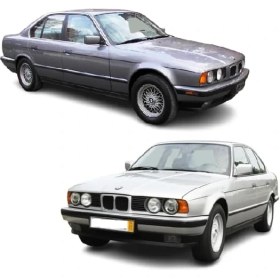 Resim Bmw E34 5.20 Sol Arka Kelebek Camı 1990-1995 
