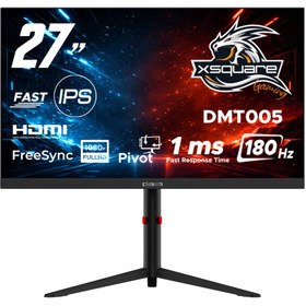 Resim Dexim 27'' 180Hz 1Ms (HDMI+DP) FreeSync Adaptive Sync Full HD Fast IPS Pivot Gaming Monitör - DMT005 