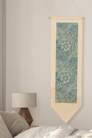 Resim William Morisse Duvar Halısı, Sanat Serisi Dekor, 100cm Kanvas Flama Askılı Duvar Örtüsü NO:694 - Renkli - 7 / 30 x 100 