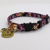 Resim Caramelos Güvenlik Kilitli Kedi Tasması, Isimli Kedi Tasması Skkk 