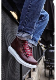 Resim Chekich Ch258 Cbt Roma Erkek Bot Bordo Bordo 