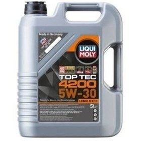 Resim LIQUI MOLY 5W-30 Motor Yağı Tam Sentetik Top Tec 4200 5 Lt (8973) 