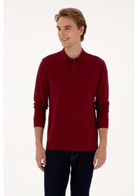 Resim U.s. Polo Assn. Erkek Basic Sweatshirt 2225784 Bordo 