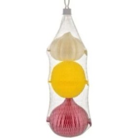 Resim abnturk Sarımsak Soğan Limon Saklama Kabı 3 "lü 