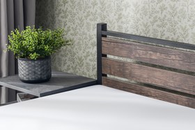 Resim EVGER METAL KARYOLA, K30, SİYAH, 90X190 