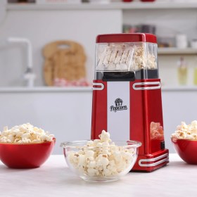 Resim Cookplus Retro Popcorn Makinesi Küçük 900 W 