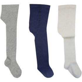 Resim Olay Socks Unisex Bebek 3'lü Pamuklu Külotlu Çorap 