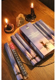 Resim Özel Meditasyon Huzur Enerjisi Tütsü Kutusu 6'lı Paket 