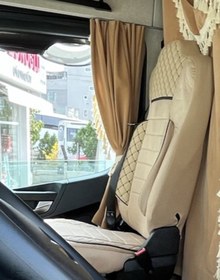 Resim VIPTIRSHOP KADİFE TIR ÖN CAM KAPATMA PERDESİ (UYKU PERDESİ) 